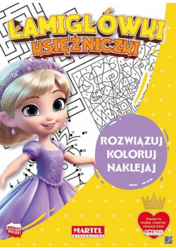 Łamigłówki księżniczki + naklejkami