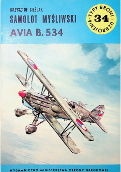 Samolot myśliwski Avia B 534