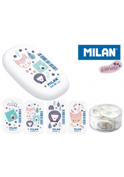 Guma szkolna Berrywood (16szt) MILAN