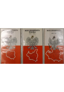 Rzeczpospolita Polska Mapa 1770 r 1934 r 1992 r