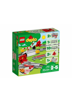 LEGO(R) DUPLO 10882 (4szt) Tory kolejowe