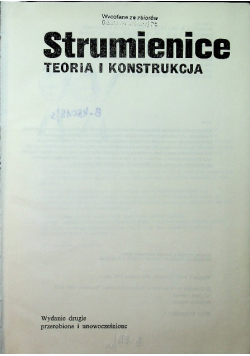 Strumienice Teoria i konstrukcja