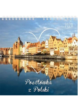Kalendarz 2020 planszowy 32x32 Polska