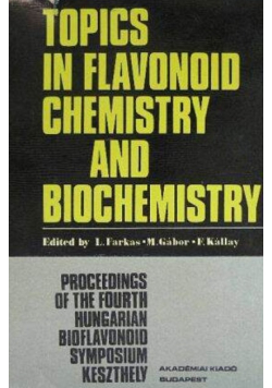 Topics in Flavonoid Chemistry and Biochemistry