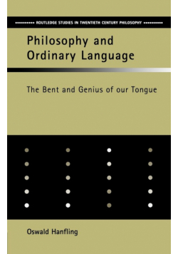 Philosophy and Ordinary Language