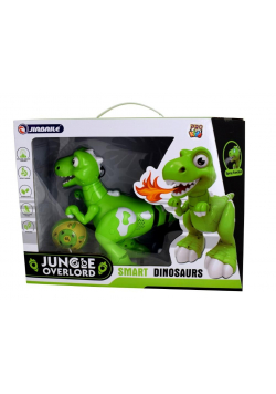Interaktywny dinozaur R/C ziejący parą