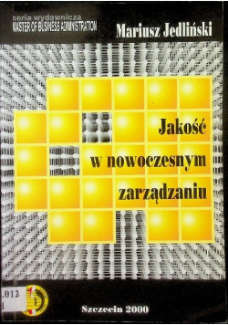 Jakość w nowoczesnym zarządzaniu