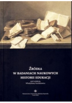 Źródła w badaniach naukowych historii edukacji