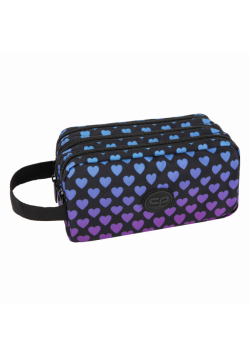 Saszetka potrójna z rączką Coolpack Primus Dark Marshmallow
