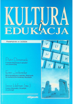 Kultura I Edukacja Nr 3 / 04