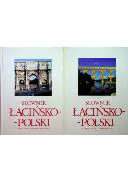 Słownik łacińsko polski 2 tomy