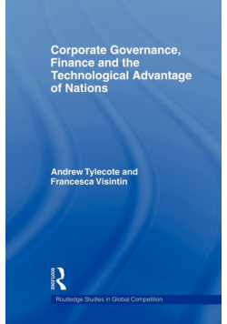 Corporate Governance, Finance and the Technological Advantage of Nations