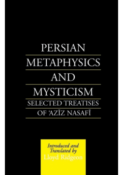 Persian Metaphysics and Mysticism