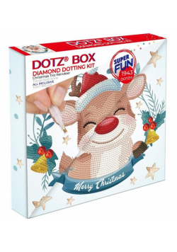Diamond Dotz Box - Christmas Trio Reindeer