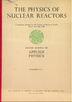 The physics of nuclear reactors Suplement Nr 5