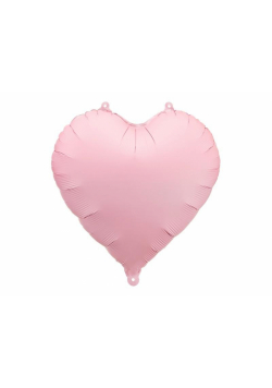 Balon foliowy Serce 45cm różowy