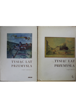 Tysiąc lat Przemyśla  tom  1 i  2