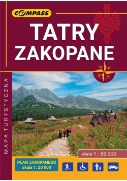 Mapa turystyczna - Tary, Zakopane