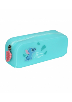 Saszetka silikonowa Disney Fashion Stitch turkusowa