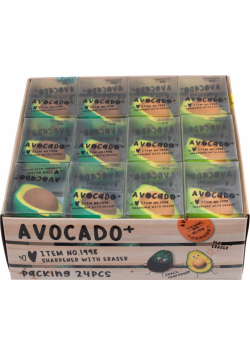 Display Gumko temperówka pojedyncza z pojemnikiem Avocado 24 szt.