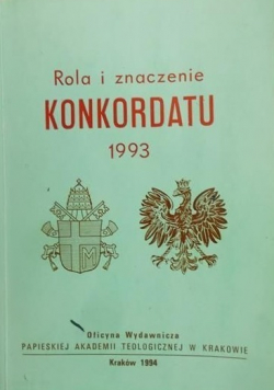 Rola i znaczenie konkordatu 1993