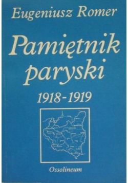 Pamiętnik paryski 1918  1919