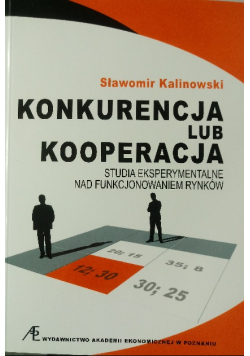 Konkurencja lub kooperacja