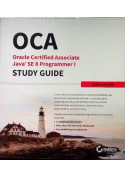 OCA Oracle Certified Associate Java SE 8 Programmer I