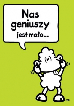 Karnet B6 Sheepworld 00003 Urodziny, geniusze