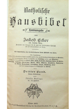 Katholische Baushihel 1905r