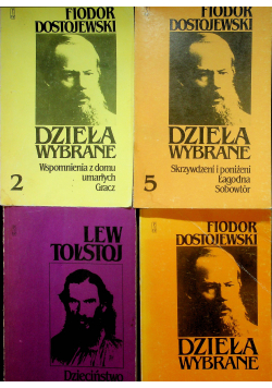 Dostojewski Dzieła wybrane 4 książki
