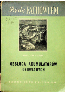 Obsługa akumulatorów ołowianych
