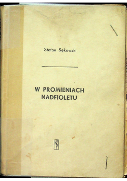 W promieniach nadfioletu