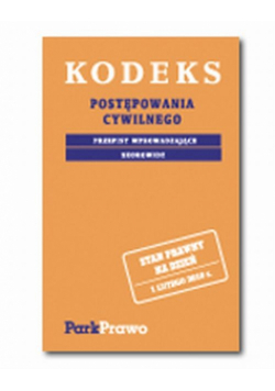 Kodeks postępowania cywilnego