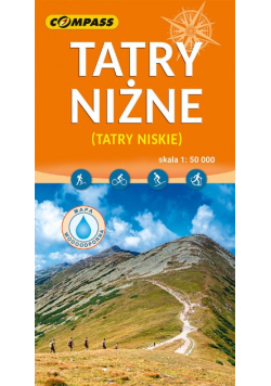 Tatry Niskie (Tatry Niżne) - mapa laminowana 1:50 000