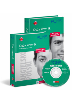 Duży słownik angielsko-polski polsko-angielski t.1/2 z płytą CD
