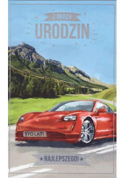 Kartka okolicznościowa Urodziny P02