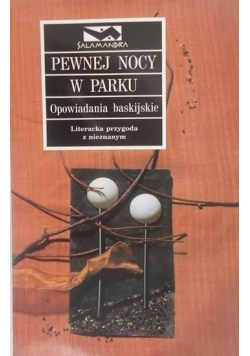 Pewnej nocy w parku Opowiadania baskijskiego