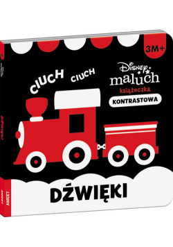 Disney maluch Książeczka kontrastowa Dźwięki