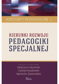Kierunki rozwoju pedagogiki specjalnej