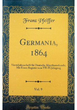 Germania 1864, Vol 9