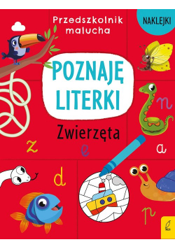Przedszkolnik malucha Poznaję literki Zwierzęta