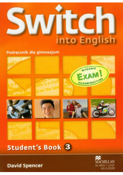 Switch into English 3 podręcznik with CD