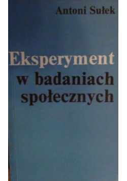 Eksperyment w badaniach społecznych