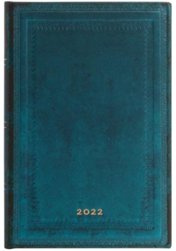 Kalendarz książkowy mini 2022 12M Calypso Bold