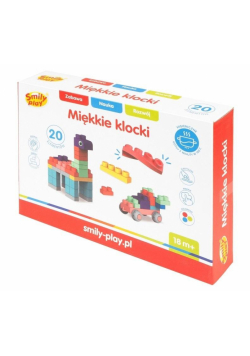 Klocki miękkie 20el