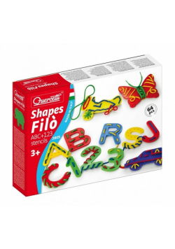 Wyszywanka kształty Filo ABC +123