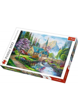 Puzzle 500 Leśne zacisze TREFL