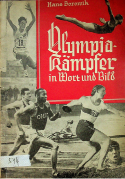 Olympia Kampfer in Wort und Bild 1936 r.