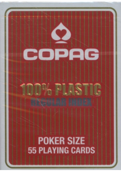 Karty do gry Copag 100% plastic Regular index